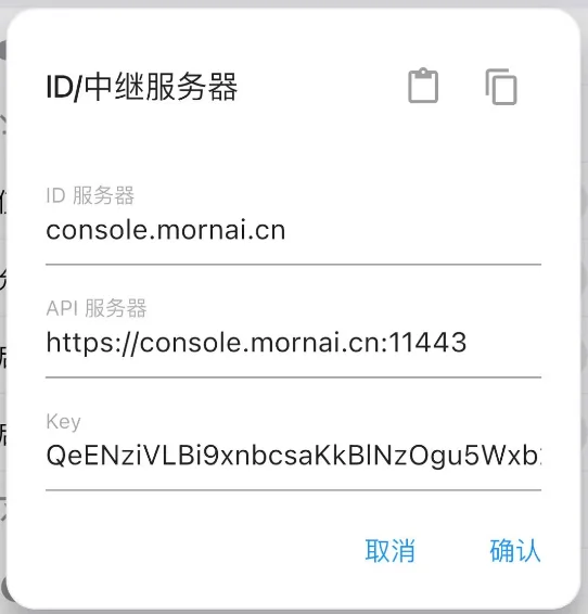 RustDesk远程手机端设置：设置好如下图（步骤 3）