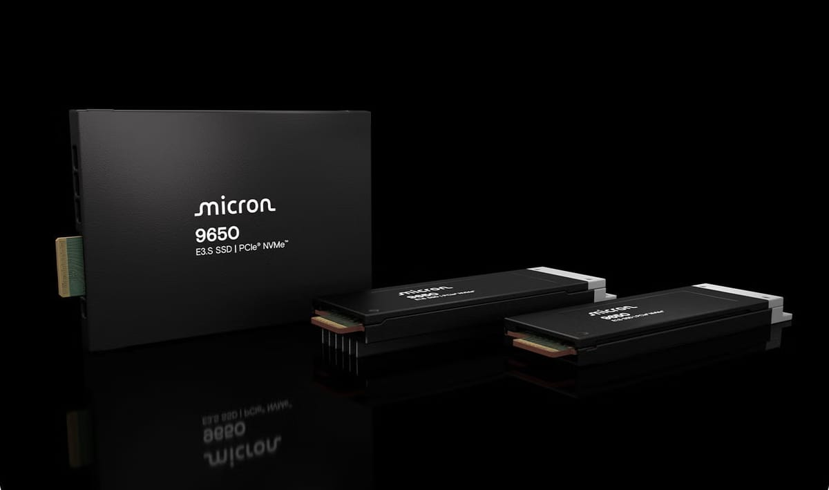 美光 9650 系列 PCIe 6.0 SSD