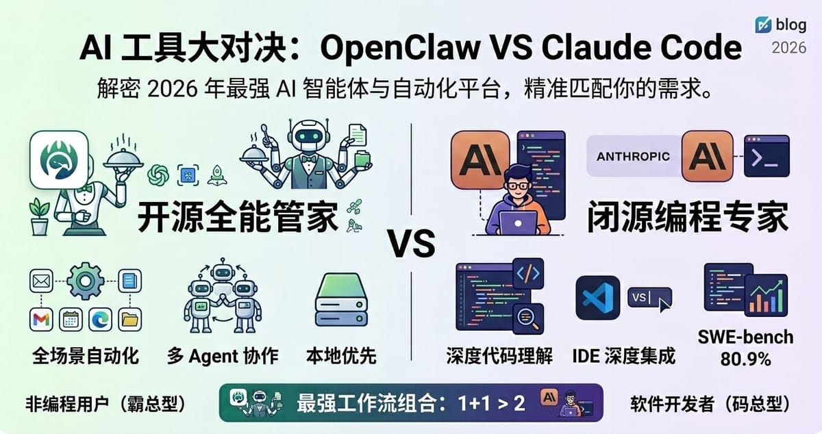 openclaw和claude-code的对比