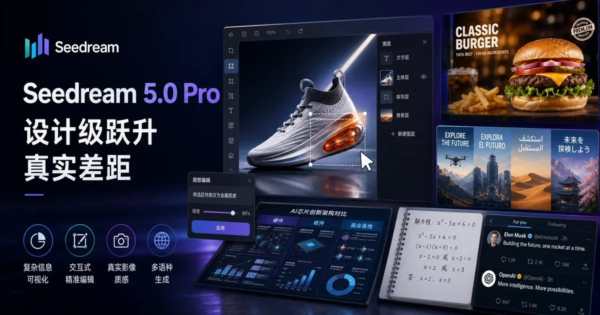 Seedream 5.0 Pro发布