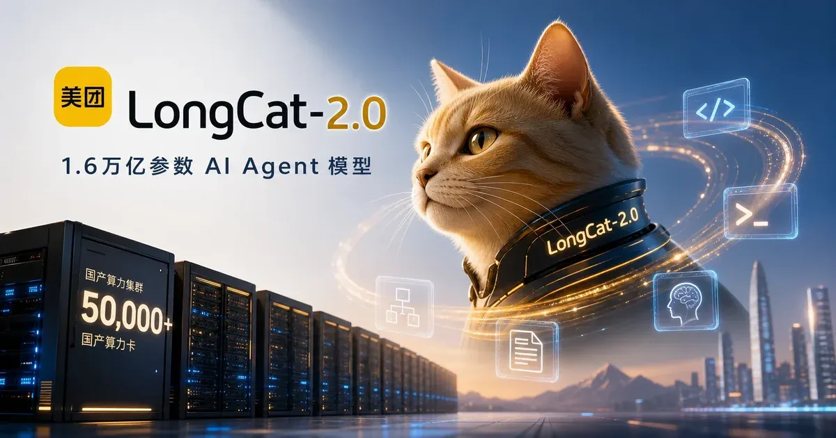 美团发布 LongCat-2.0