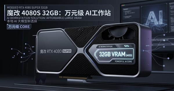 魔改 4080 Super 32GB