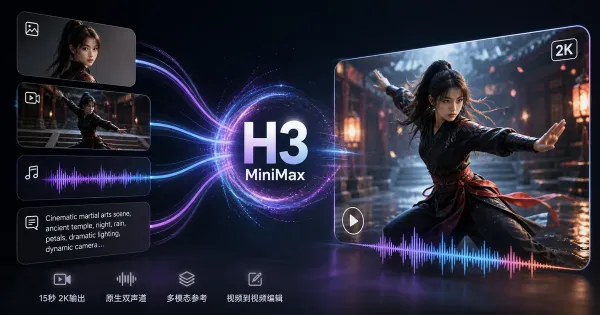 MiniMax H3全模态视频模型